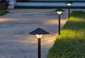 Garden walkway lighting installed in Weston, FL